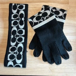 Lightly used coach winter set